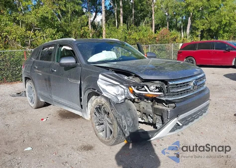 2020 Volkswagen Atlas Cross Sport 3.6L V6 Se W/Technology/3.6L V6 Se W/Technology R-Line z USA, uszkodzony, nr VIN 1V25E2CA1LC232700